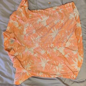 AEO (L) Short Sleeve Button Down Shirt